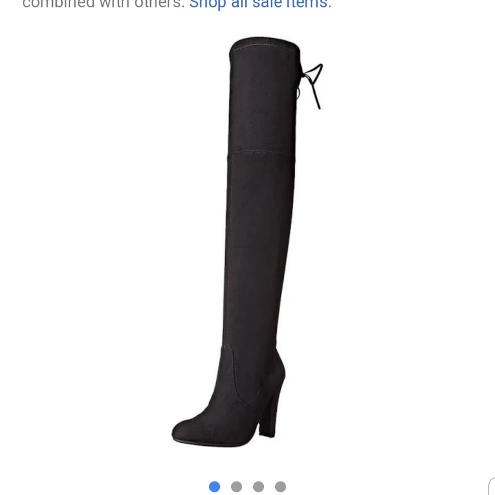 Black Over The Knee Boot